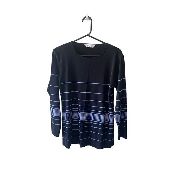 exclusively misook Tops - Exclusively Misook Petite top size L striped